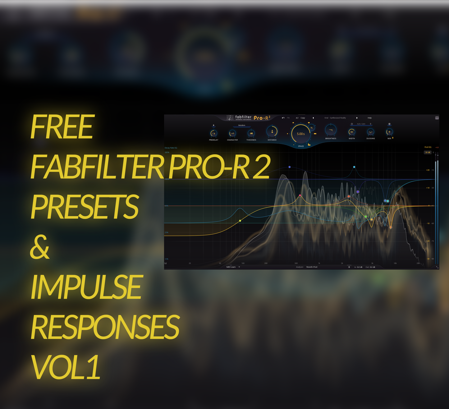 FabFilter Pro-R 2 Free Presets and Impulse Responses Vol.1